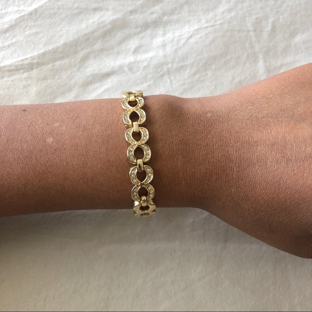 Gold Chain Linked Bracelet